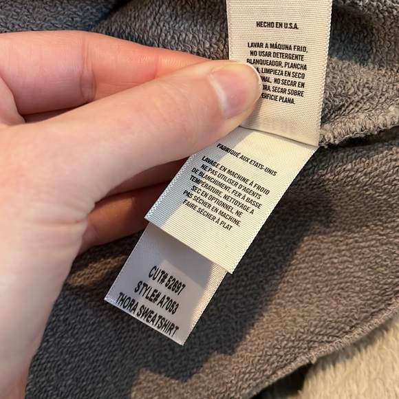 AGOLDE Thora Sweatshirt - size M - Picture 12 of 13